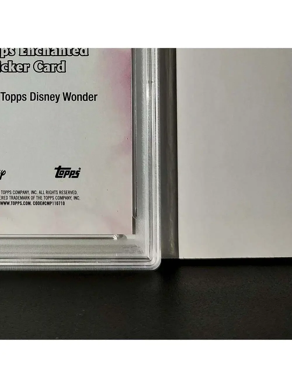 Moana 2025 Topps Disney #ES-23 Enchanted Sticker Card Moana PSA 9